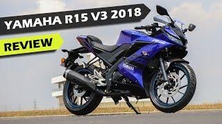 Yamaha R15 V3 Review In Hindi | First Ride | ICN Studio