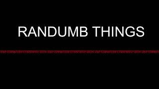 A RANDOM SONG (Dedicated to Ken From The Computer Clan and Linus From Linus Tech Tips