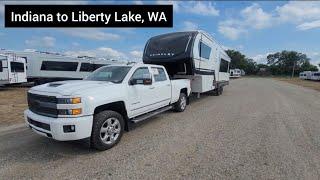Indiana to Liberty Lake Washington 8-28-24