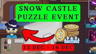 Rollercoin | Snow Castle Puzzle Event | FREE Play to Earn Crypto Game