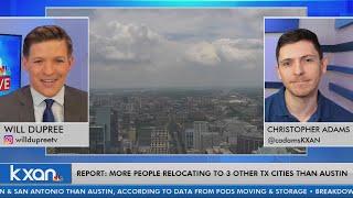 Report names Texas cities where more people are moving