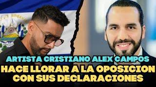 El Cantante Cristiano Alex Campos Habla Sobre La Transformacion De el salvador