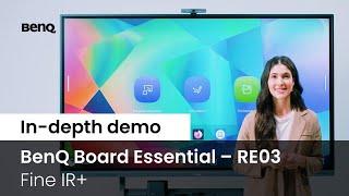 [Demo] BenQ Board Essential – RE03 | Fine IR+ | BenQ Education