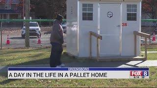 Residents share what life is like inside Greensboro’s pallet homes