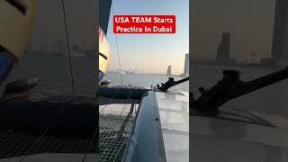 U.S. SailGP Team Starts Practice Sailing in Dubai for the 2025 Season