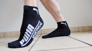 Puma Sports Socks on Feet Review