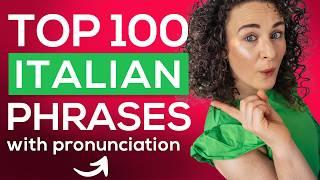 100 MOST COMMON ITALIAN PHRASES with Pronunciation [+FREE PDF] Perfect for Beginners!