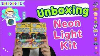 Unboxing toys - Neon light experiment Set | Unboxing Japan with Ren EP.12