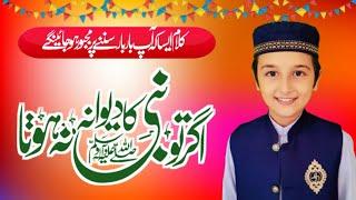 agar tu nabi ka deewana na hota | New naat sharif 2024 | New Beautiful Kalam | New Best Naat | nabi