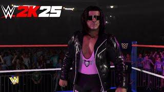 WWE 2K25 - Bret Hart (Entrance, Signature, Finisher, Victory) [3rd Person Camera Included]