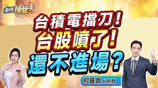 2025.03.05【台積電擋刀！ 台股噴了！ 還不進場？】（ＣＣ字幕）#鼎極操盤手 何基鼎分析師