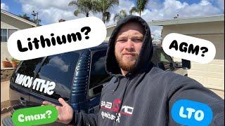 What Battery is Best for Car Audio? FAQ’s (Cmax etc.)