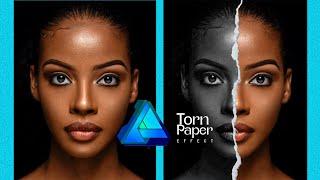 HOW TO CREATE TORN PAPER EFFECT IN AFFINITY DESIGNER