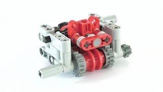 Lego Technic Ultra Compact 4 Speed Gearbox + Instructions - Lego Technic Mastery