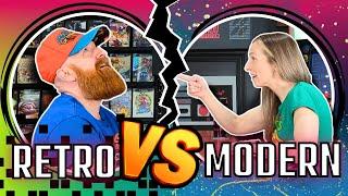 OLD RETRO GAMING versus NEW MODERN GAMING - A Retro Rivals DEBATE!