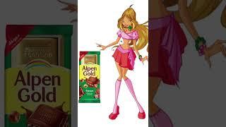 Винкс как шоколад Anpen gold #винкс #клубвинкс #блум #winxclub #winx #флора #стелла #текна #муза