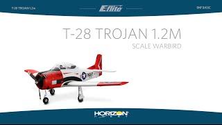 E-flite® T-28 Trojan 1.2m BNF Basic