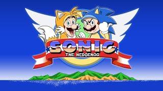 Super Mario and Luigi in Sonic the Hedgehog Animation - GAME SHENANIGANS! 