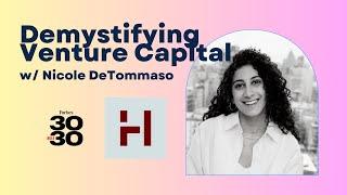 Nicole DeTommaso, a Seed stage investor at Harlem Capital, breaks down venture capital investing