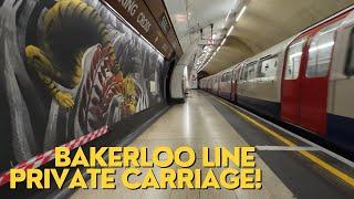 The Best Time to Travel on the Tube? EMPTY London Underground Bakerloo Carriage