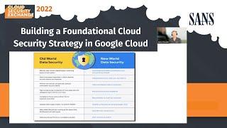 Building a Foundational Cloud Security Strategy in Google Cloud