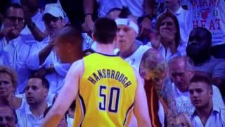 Tyler Hansbrough Backs Down From Chris Birdman Andersen