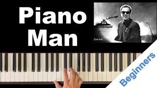 Piano Man in Simple 3 Note Chords