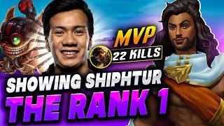 SHOWING SHIPHTUR THE RANK 1 AKSHAN