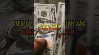 Tiền là phép thử chính xác để hiểu 1 con người !