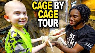 Cage By Cage Tour With The Best Kid Ever!