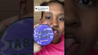 COMBAT EDGES ON 4C NATURAL HAIR  (EDGES TUTORIAL) - TIFFANI D