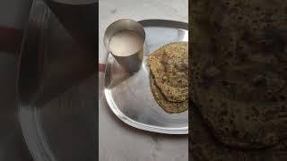 Breakfast. Bathau paratha, chaach.  Music: Funky TownMusician: EnjoyMusicURL: https://enjoymusic.ai