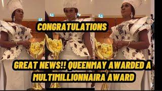 GREAT NEWS!!!QUEENMAY EDOCHIE RECIEVE A MULTIMILLIONNAIRA AWARD IN DOHA QATAR