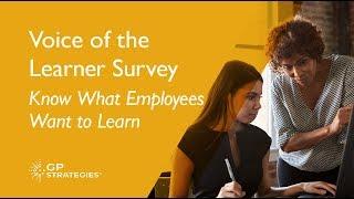 Voice of the Learner Survey | Know What Employees Want to Learn