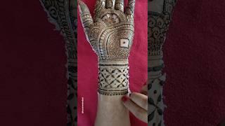 Beautiful mehndi design trick | #shorts #mehndi #video #viral #trending