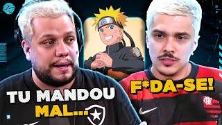 PIG E CHICO DEBATEM SOBRE NARUTO AO VIVO