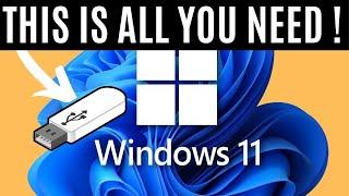 How to Create Windows 11 Bootable USB Drive for all PCs | Easiest way