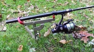 Spring loaded rod holder review & test