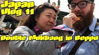 eXite Vlog 11 // Double Mukbang // Exploring Beppu Japan