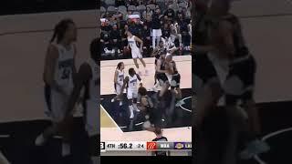 sochan san antonio spurs amazing play like t-mac grady nba crazy circus shot music: toca toca