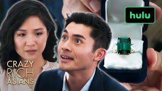 Unforgettable Proposal Scene | Crazy Rich Asians | Hulu