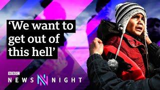 New migrant crisis: Thousands reach Greek border - BBC Newsnight