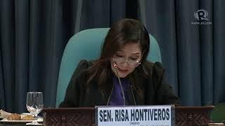 LIVE: Senate hearing on Alice Guo, other POGO actors fleeing PH