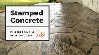 How to Form, Pour and Finish a STAMPED CONCRETE Patio