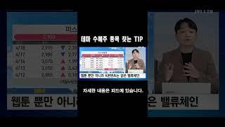테마 수혜주 선정하는 TIP