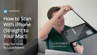 How to Scan With an iPhone (Straight to Your Mac Desktop via iCloud!)