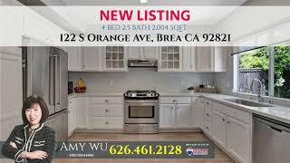 Just Listed in Irvine by Local Realtor Amy Wu | 122 S Orange Ave, Brea