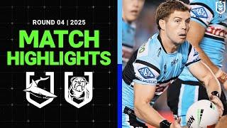 NRL Match Highlights 2025 | Sharks v Bulldogs | Round 4