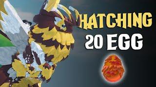 Hatched 20 Honey Eggs in Dragon Adventures Easter 