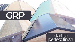 Competent DIY skills:  How To Install A Waterproof GRP Roof That Lasts! 